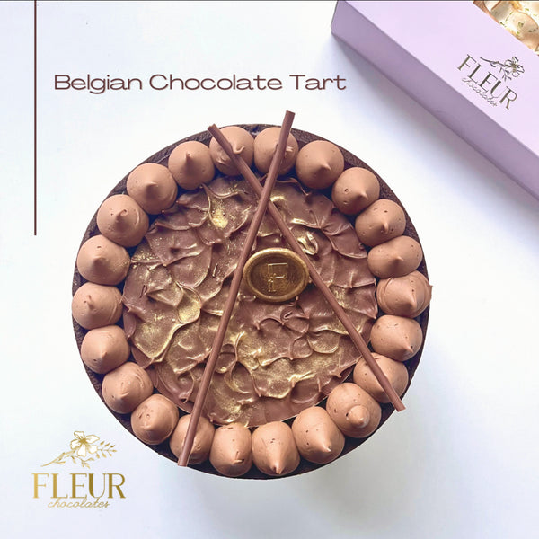 Belgian Dark Chocolate Tart