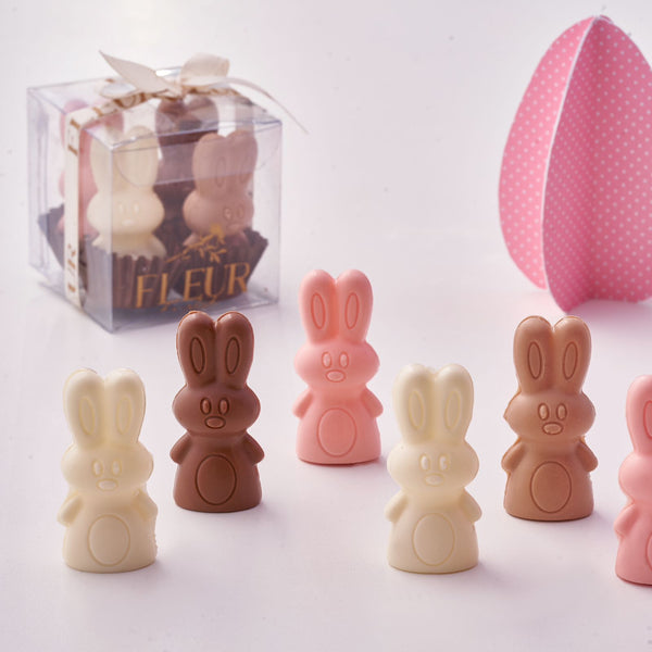 Easter Bunny Belgian Chocolate Bonbons "4 Pieces"