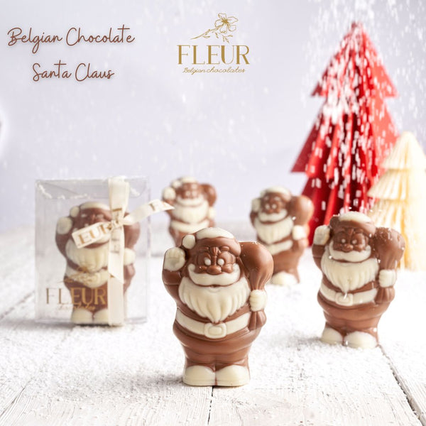 Belgian Milk Chocolate 3D Santa Claus 45 gm