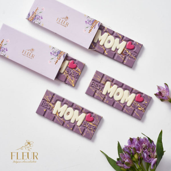 Best "Mom" Belgian Chocolate Bar