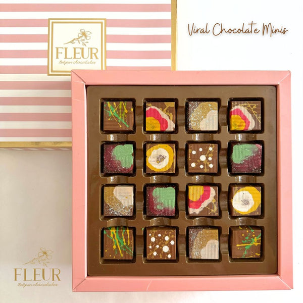 16 Pieces Belgian Chocolate With "Six Flavors"