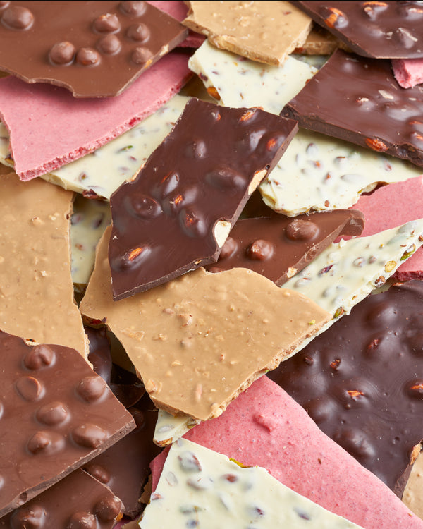 60 Gm Belgian Chocolate Barks with nuts and Dried Fruits