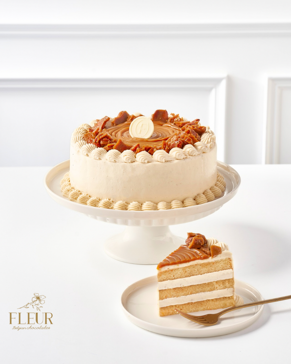 Almond & Salted Caramel Cake