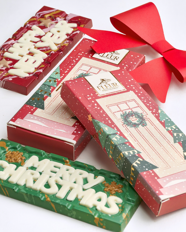 Happy New Year Belgian Chocolate Colored bar 45 gm