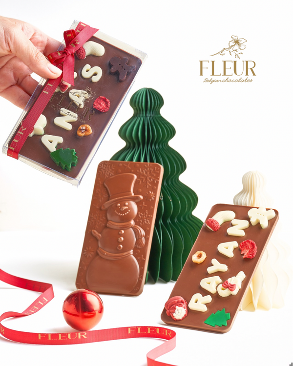 120 gm Belgian Chocolate Bar with / without Name or Logo