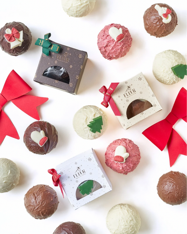 Belgian Hot Chocolate Bomb with Marshmallows ( 6 Flavors Single Pieces )