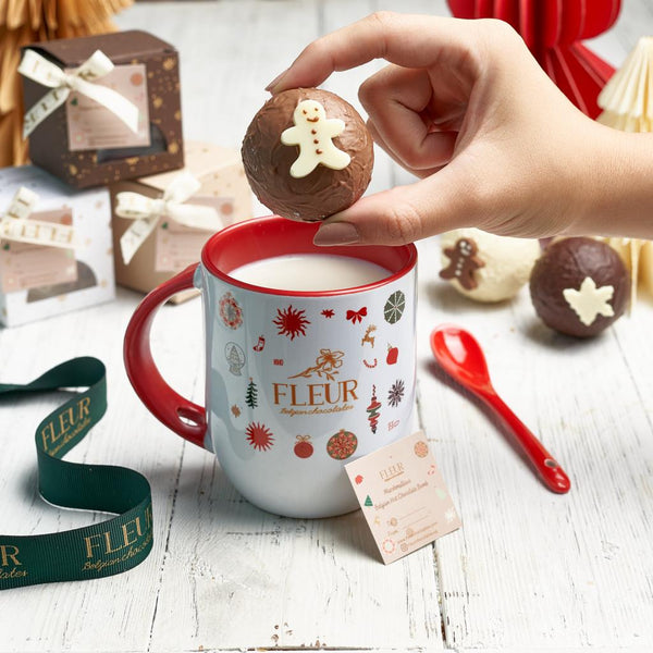 Belgian Hot Chocolate Bomb with Marshmallows ( 6 Flavors Single Pieces )