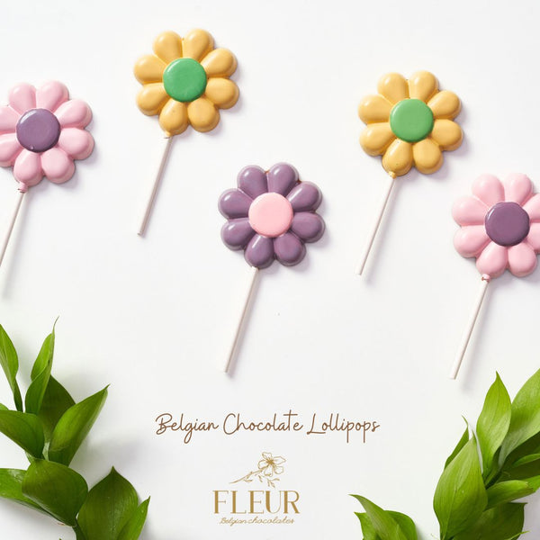 Belgian Chocolate Themed Lollipop