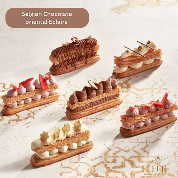 Belgian Chocolate Eclair Desserts