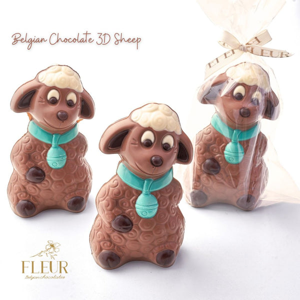 Belgian Milk Chocolate 3D Sheep 90 gm”