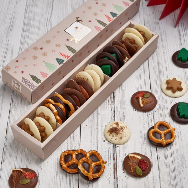 21 Pieces Box Belgian Chocolate MENDIENTS 5 Flavors